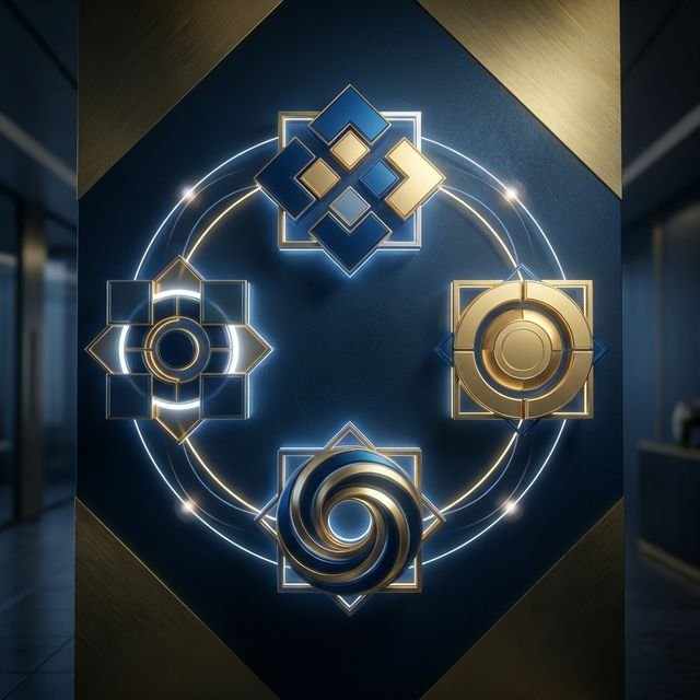 Four interconnected framework modules: Authority, Trust, Decision, Containment